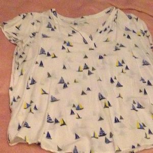 Sail Away Liz Claiborne Top